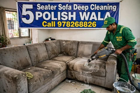 Sofa dry clean 5 sit